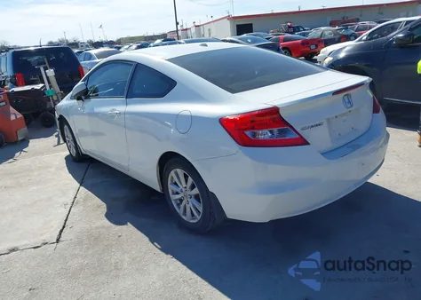 2012 Honda Civic Ex-L from USA, damaged, VIN 2HGFG3B04CH506839